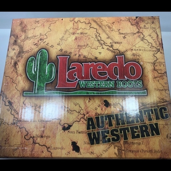 Laredo Men’s Braided Moc Toe 7” Leather Boots - Picture 9 of 10